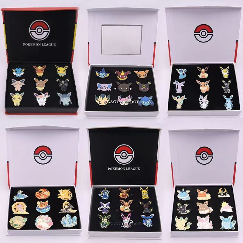 Model Kit Umbreon - Danemark ges Pokémon 9 Styles, Épingles,