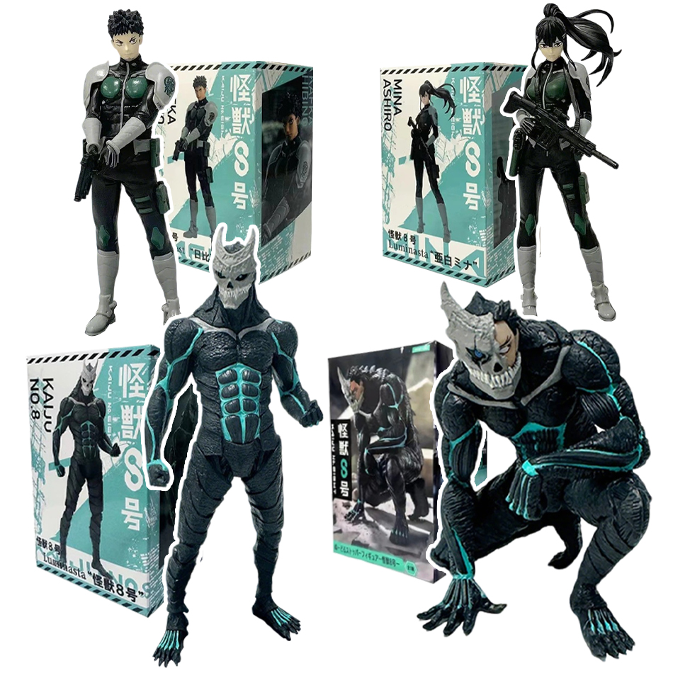 Model Kit Kaiju No 8 - Figurine Kaiju No.8 de 21 cm,