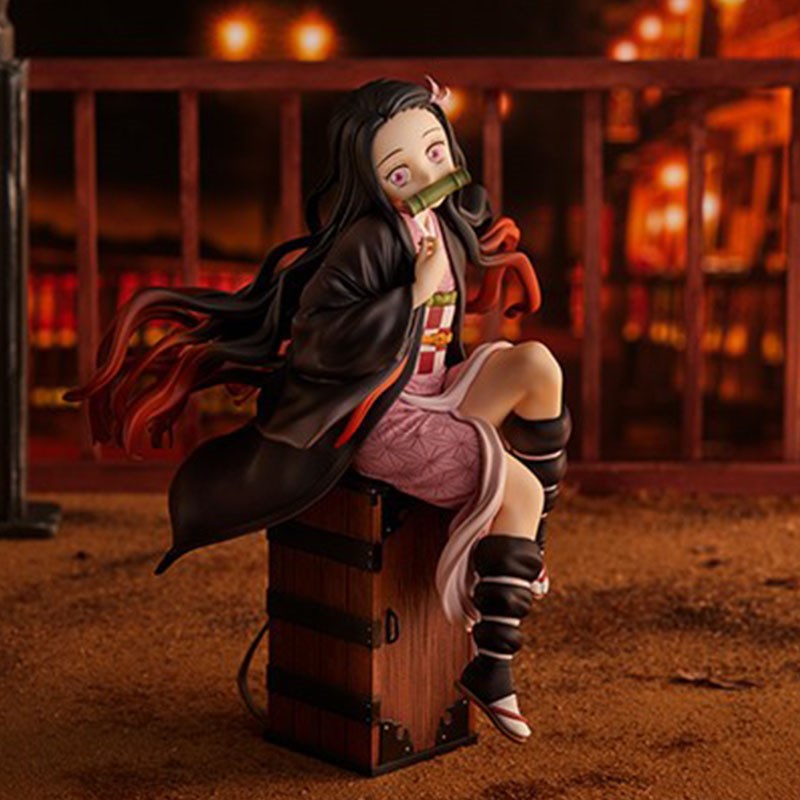 Model Kit Kaiju No 8 - Figurine Demon Slayer Kamado Nezuko assise