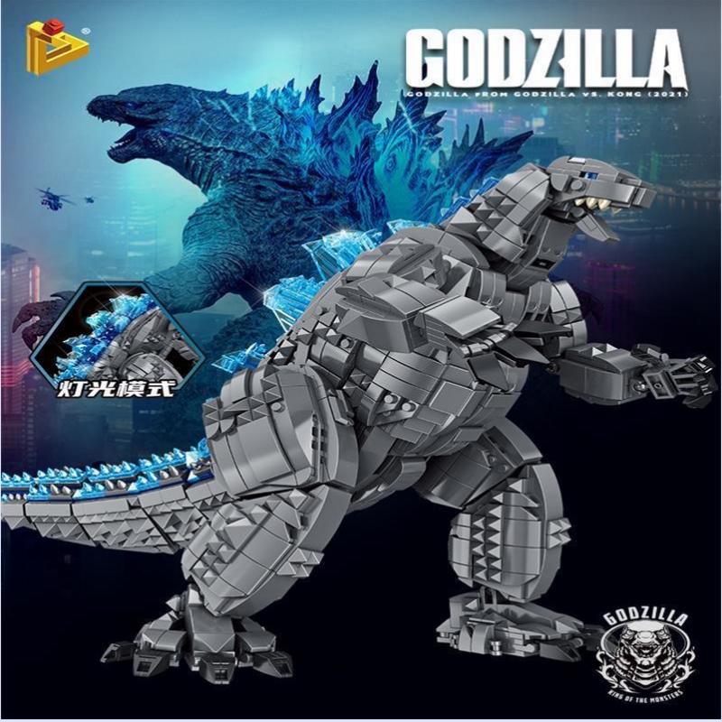 Model Kit Godzilla - Assemblage de blocs de construction compatibles