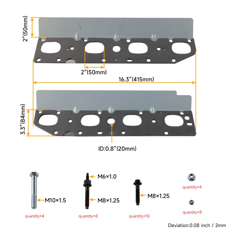 Kit de fixation et de joint de - Model Kit Engine V8 avis et prix