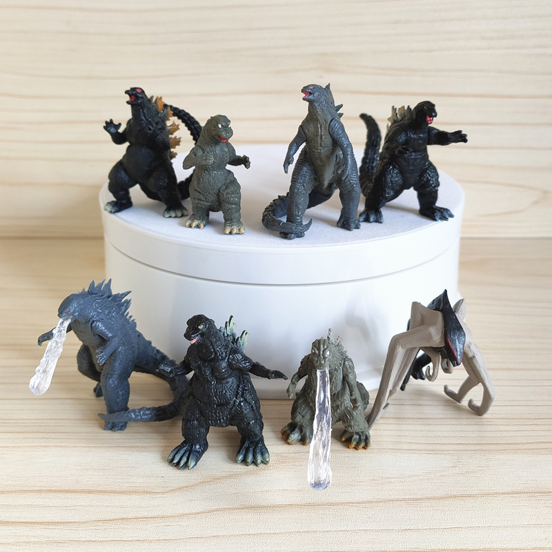 Lot de 8 figurines de Collecti - Model Kit Godzilla avis et prix
