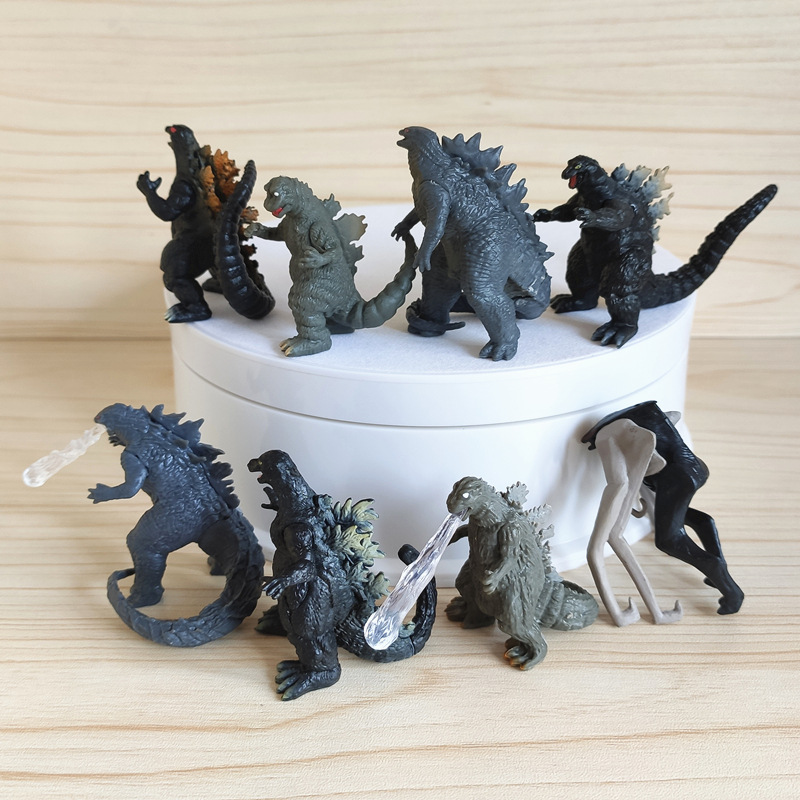Lot de 8 figurines de Collecti - Model Kit Godzilla avis et prix