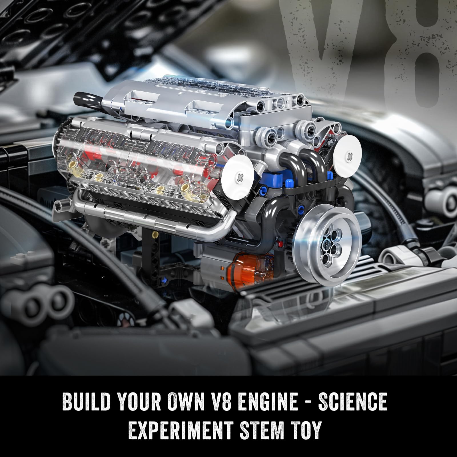 Kit de blocs de construction M - Model Kit Engine V8 avis et prix