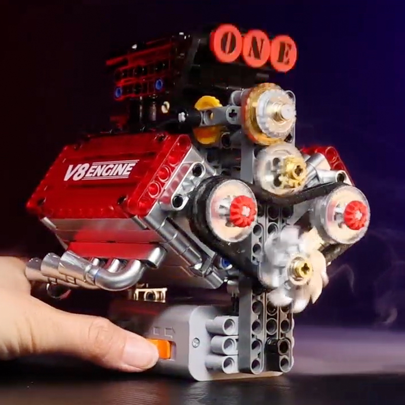 Modèle de briques de simulatio - Model Kit Engine V8 avis et prix