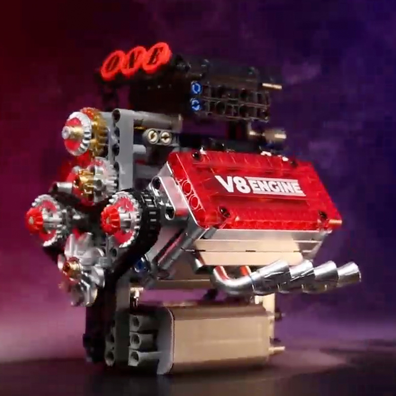 Modèle de briques de simulatio - Model Kit Engine V8 avis et prix
