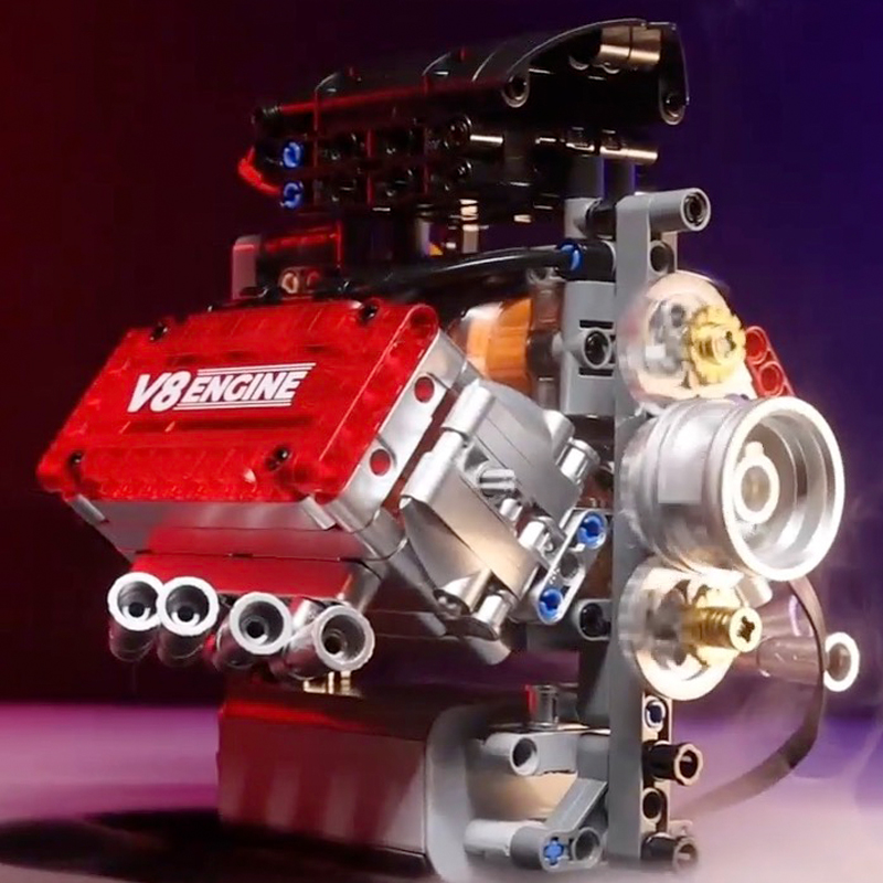 Modèle de briques de simulatio - Model Kit Engine V8 avis et prix