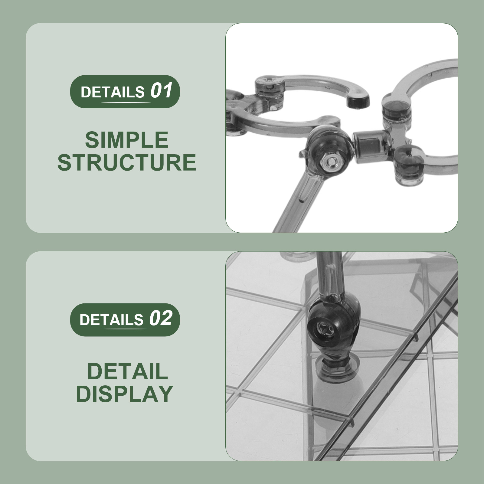 8 pièces de supports de figuri - Model Figure Base avis et prix