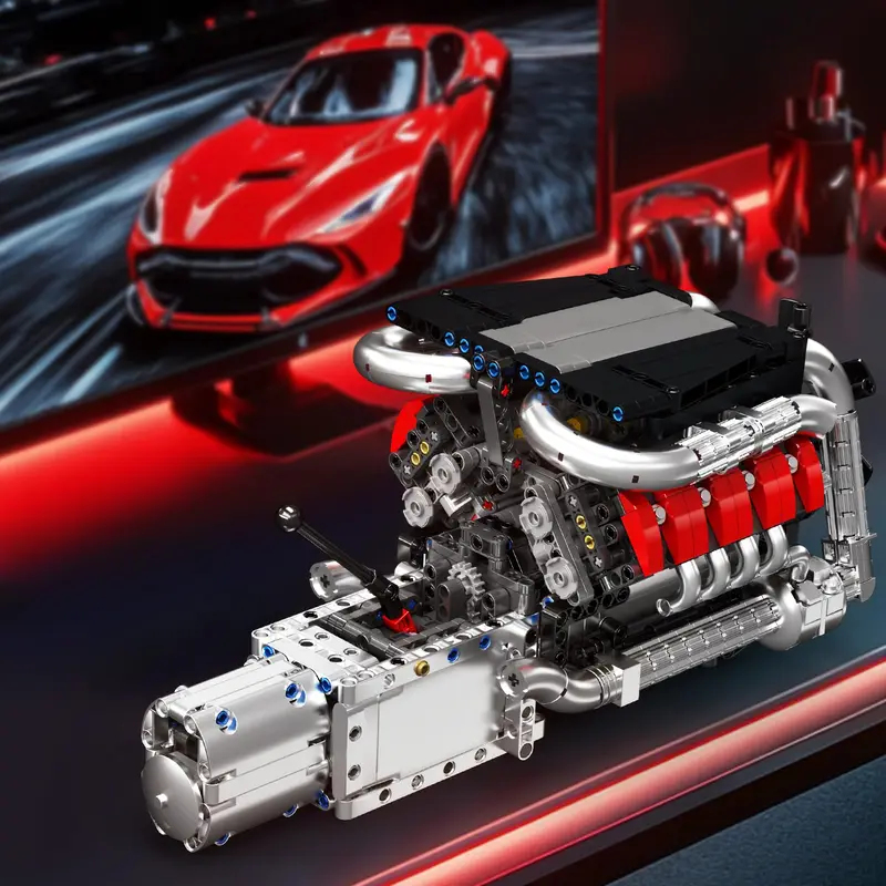 Mould King 10203 1169 pièces K - Model Kit Engine V8 avis et prix