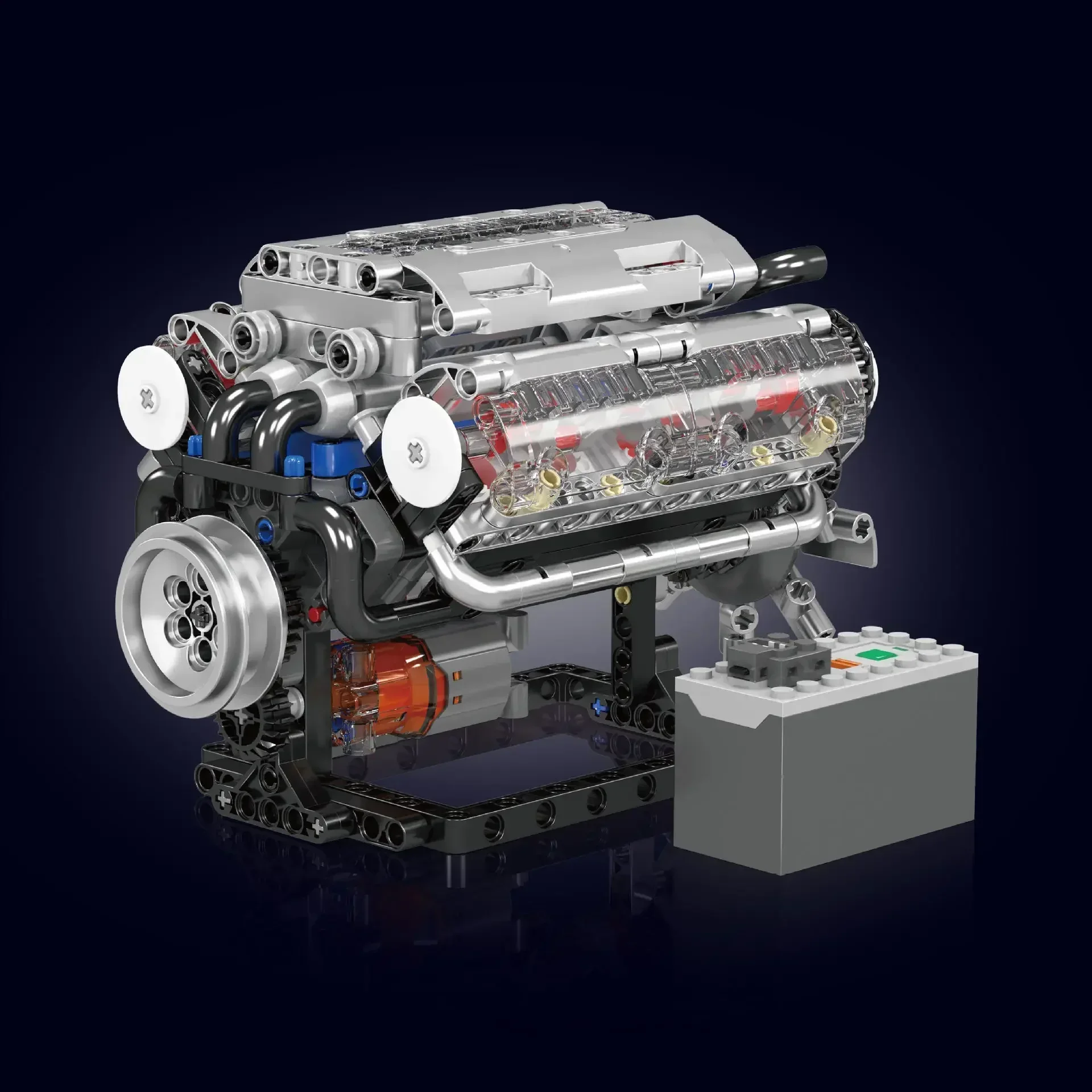 Mould King-Ensemble de blocs d - Model Kit Engine V8 avis et prix