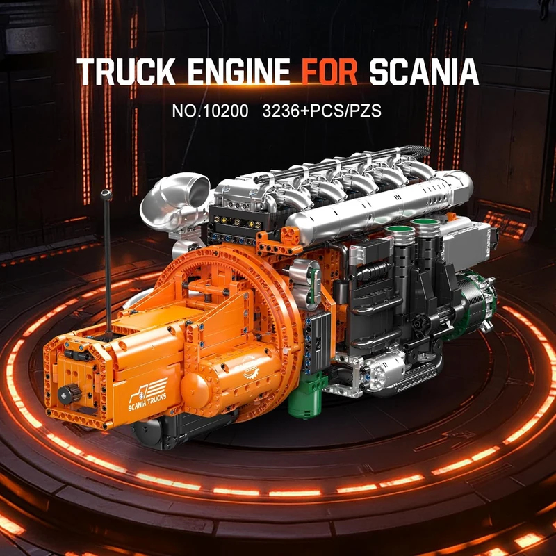 Kit de construction de moteur  - Model Kit Engine V8 avis et prix